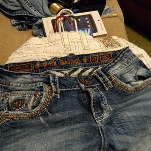 1 pair of 33 rock revival alpine staight